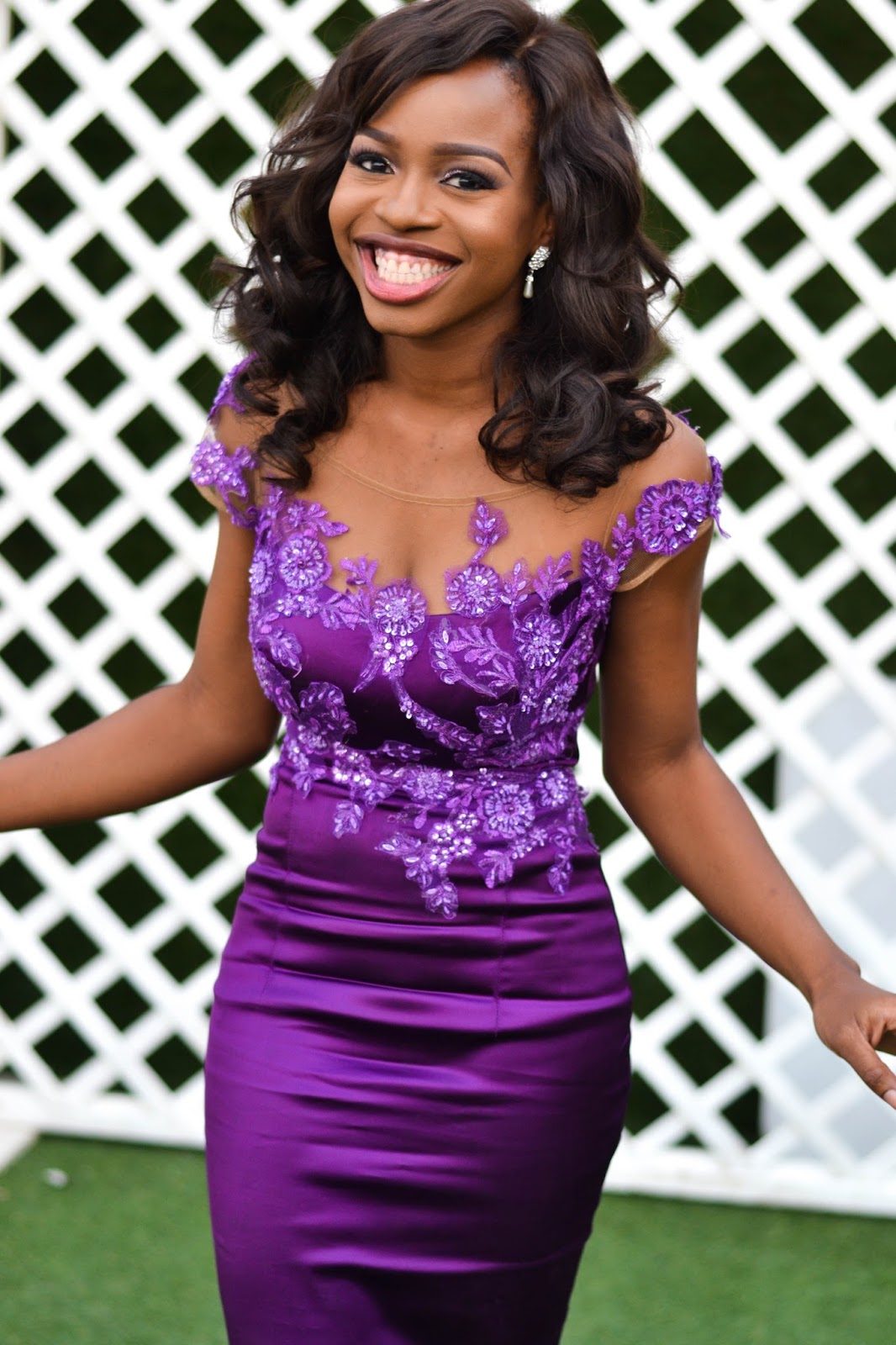 Pretty 2025 purple dresses